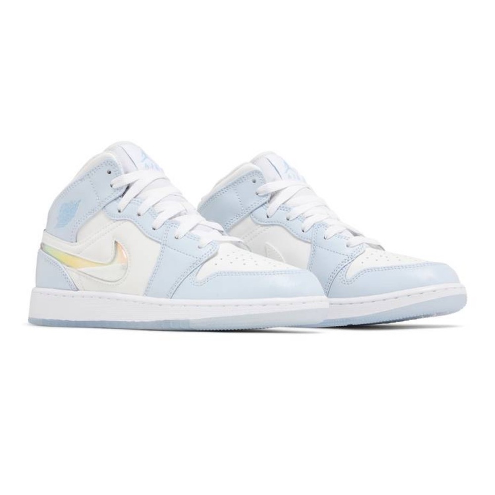 Air Jordan 1 Mid SE GS “Glitter Swoosh”